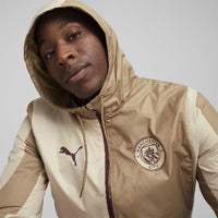 Puma - Veste Zippée à Capuche Man City 774372 04 beige